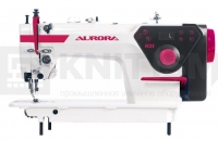 Прямострочная промышленная швейная машина с шагающей лапкой Aurora H3-L 